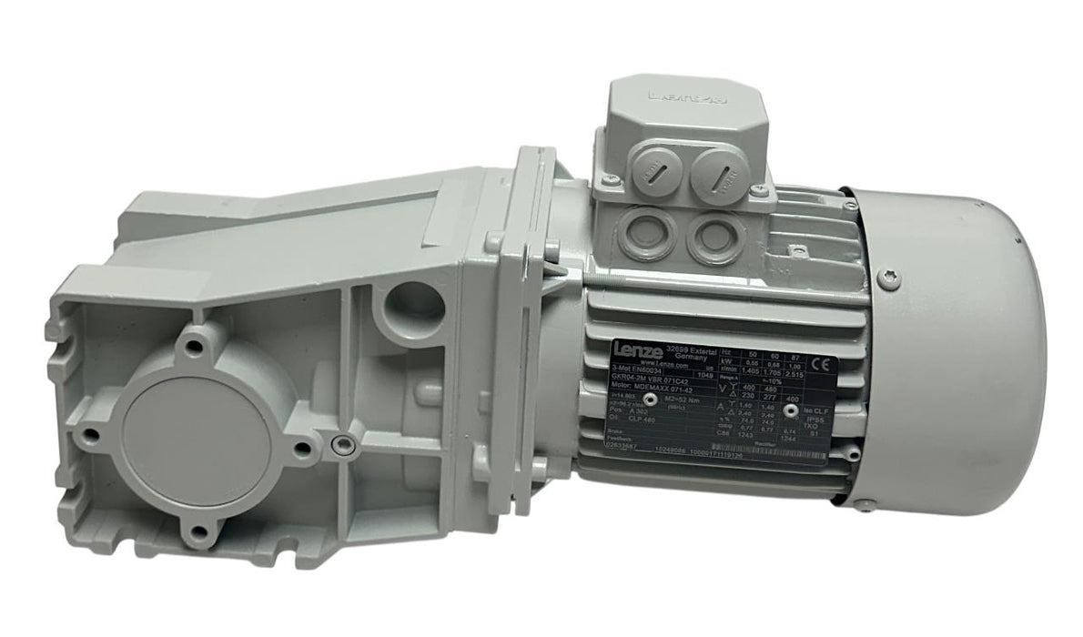 LENZE GKR04-2M VBR 071C42 / MDEMAXX 071-42 GEARMOTOR 3PH GEARBOX 15249086 NSNP