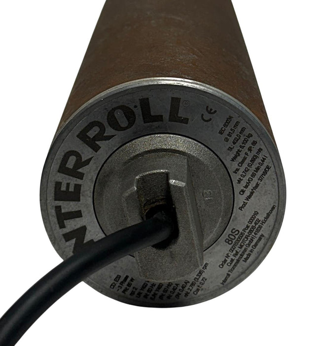 INTERROLL 80S ASYNCHRONOUS COMPACT DRUM MOTOR 3-PHASE 85W 400/460V CONVEYOR NSNP