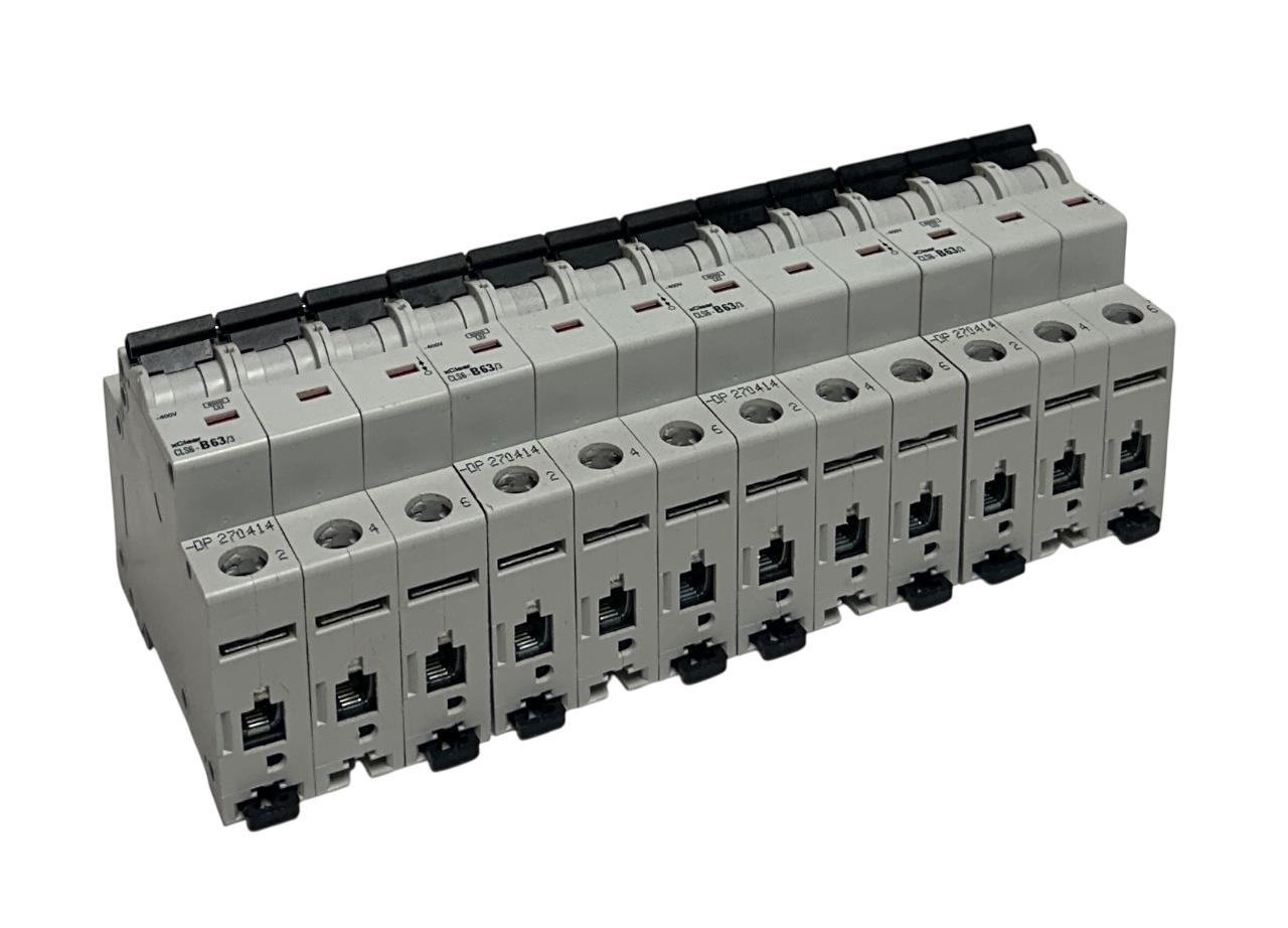 4 EATON CLS6-B63/3-DP / 270414 MOELLER SERIES xCLEAR CIRCUIT BREAKERS 63A USNP