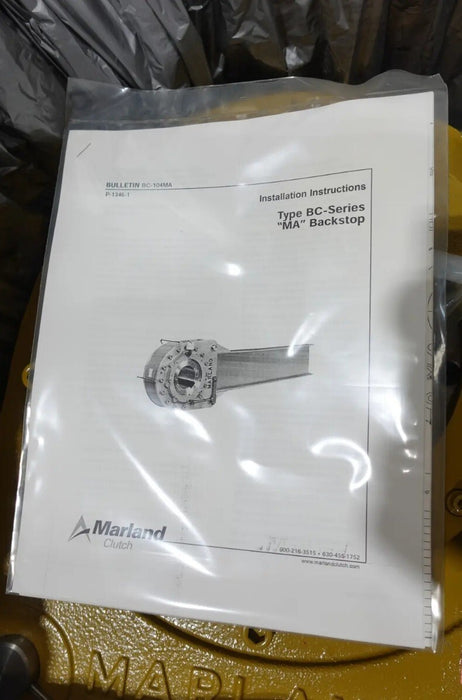MARLAND CLUTCH (RRX) BC-27MA (6.50") ONE-WAY AUTOMATIC BC BACKSTOP W/TORQUE ARM