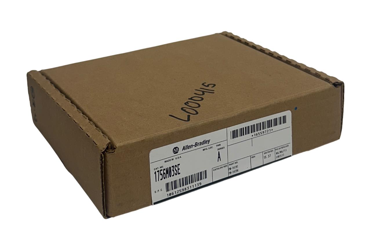 ALLEN BRADLEY 1756-M03SE /A ControlLogix 3-AXIS SERCOS INTERFACE 1756M03SE NSMP