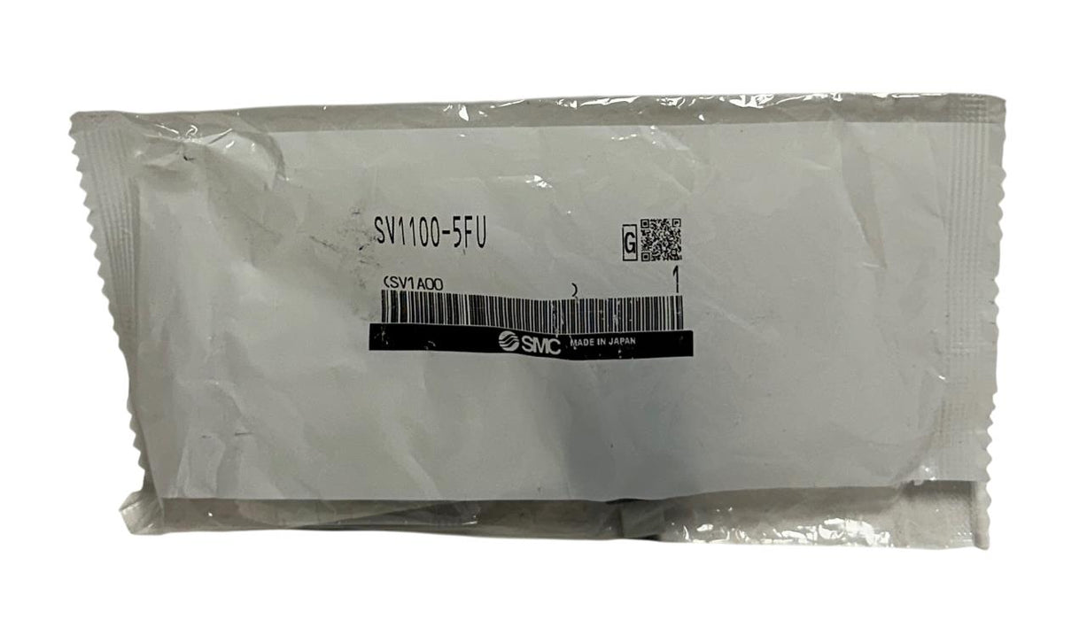 SMC SV1100-5FU / SV11005FU SOLENOID VALVE 5-PORT 0.15-0.7MPa PLUG-IN NSFS