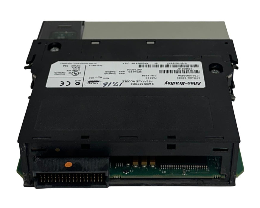 ALLEN BRADLEY 1756-M03SE /A ControlLogix 3-AXIS SERCOS INTERFACE 1756M03SE USNP