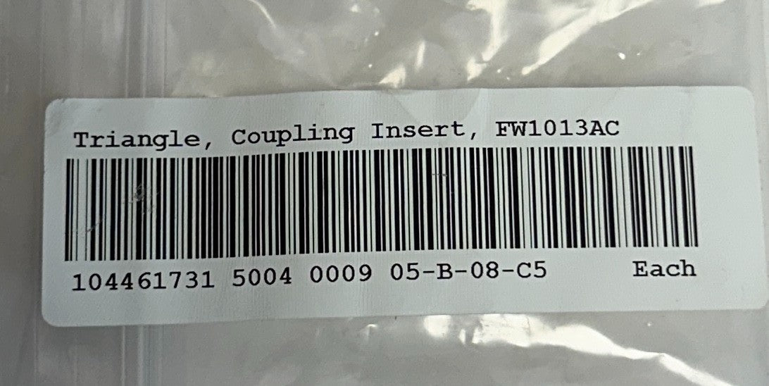 3 TRIANGLE 05-B-08-C5 / FW1013AC / 104461731 OEM COUPLING INSERTS PACKAGING NSNP