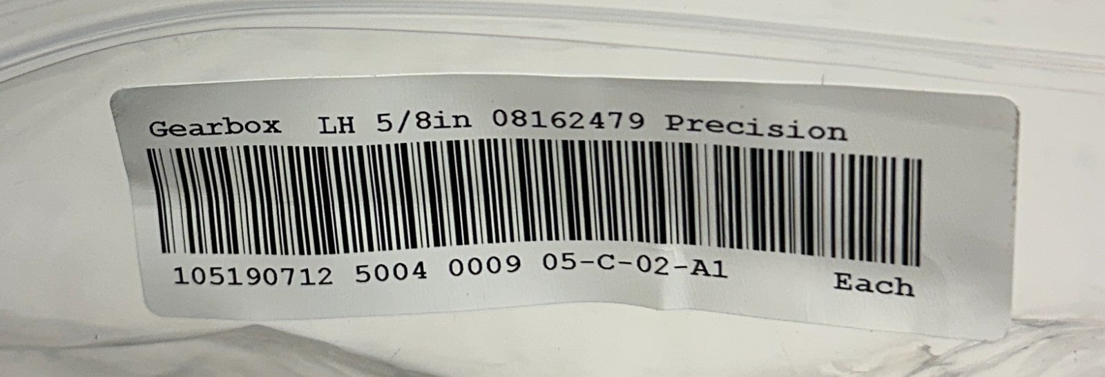 TRIANGLE 05-C-02-A1 / 08162479 / 105190712 OEM LH GEARBOX 5/8'' PACKAGING NSNP
