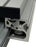 MACRON DYNAMICS 10187001 LINEAR SLIDE RAIL ACTUATOR 26'' *DAMAGED PLASTIC NSNP