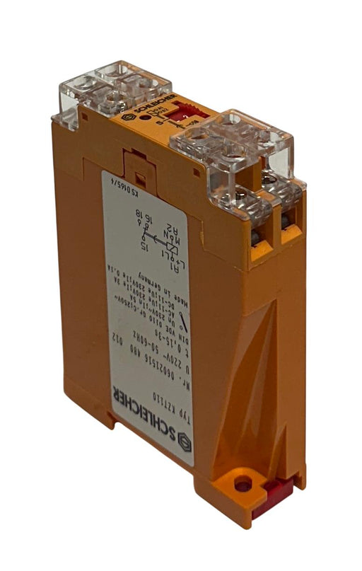SCHEICHER 06021516 480 012 / KZT110 TIME DELAY RELAY 220V 50/60Hz 0,15-3s NSMP
