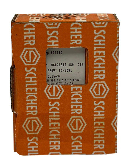 SCHEICHER 06021516 480 012 / KZT110 TIME DELAY RELAY 220V 50/60Hz 0,15-3s NSMP