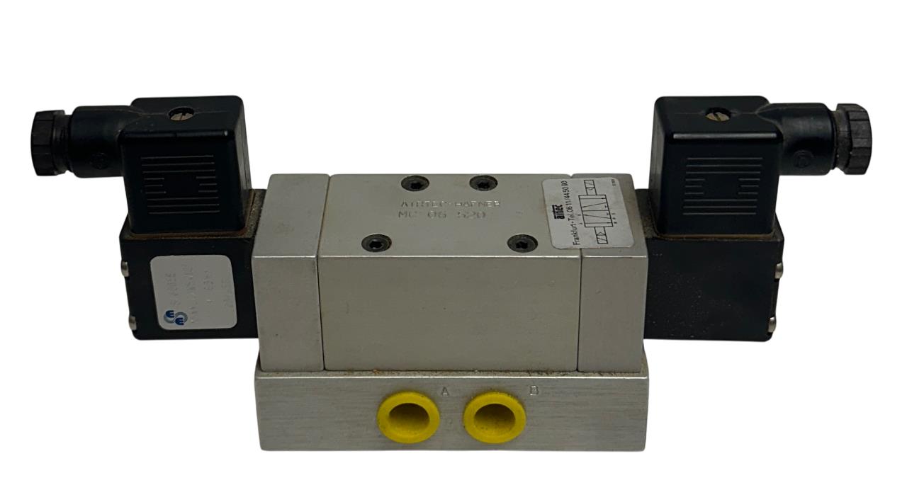 AIRTEC-HAFNER MC 06 520 / MC06520 ELECTRICALLY OPERATED VALVE W/ COILS 115V NSNP
