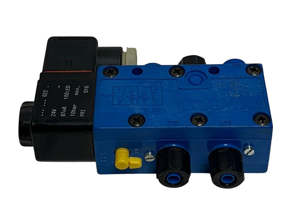 WABCO REXROTH 572 740 022 0 / 5727400220 PNEUMATIC VALVE 740 SERIES 24V NSNP