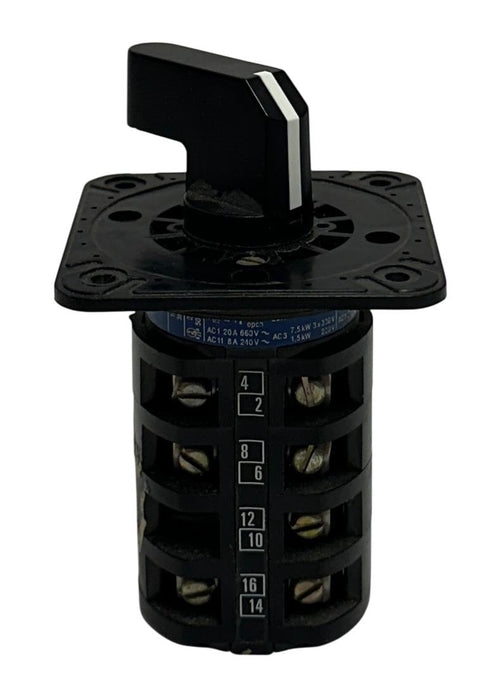 KRAUS & NAIMER VDE0660-1/BS5419 / VDE0660-107 CAM SWITCH 20A 600VAC 10HP NSNP