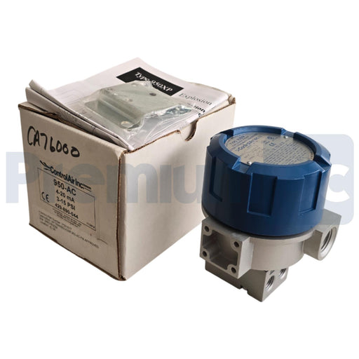ControlAir 950-AC TYPE 950XP EXPLOSION-PROOF I/P TRANSDUCER 4-20mA 3-15psi NSMP