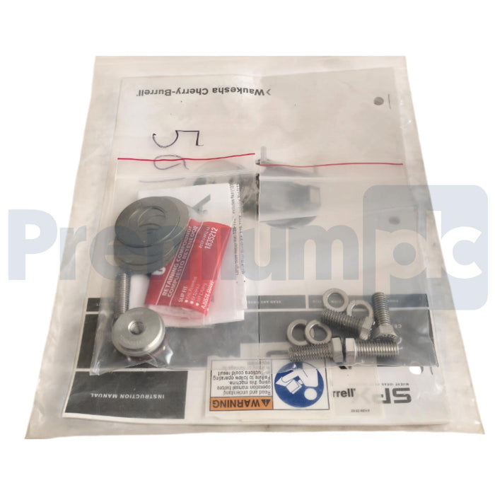 SPX WAUKESHA 2045  2"x1.5" S-LINE, 3.875" CENTRIFUGAL PUMP 145JM P/N 204500047