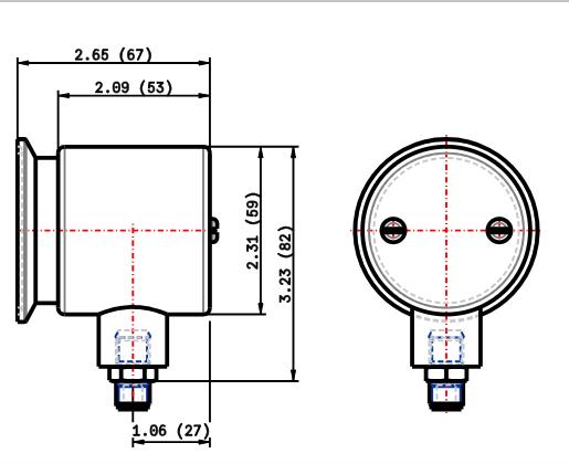 ANDERSON NEGELE HB100510A0000 HB MINI HYDROSTATIC LEVEL TRANSMITTER SS/316L NSNP
