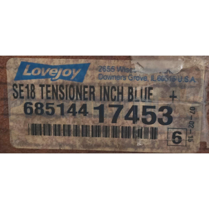 LOVEJOY SE18 RunRight RT 18 ELASTOMERIC TENSIONER INCH BLUE + 68514417453 NSMP