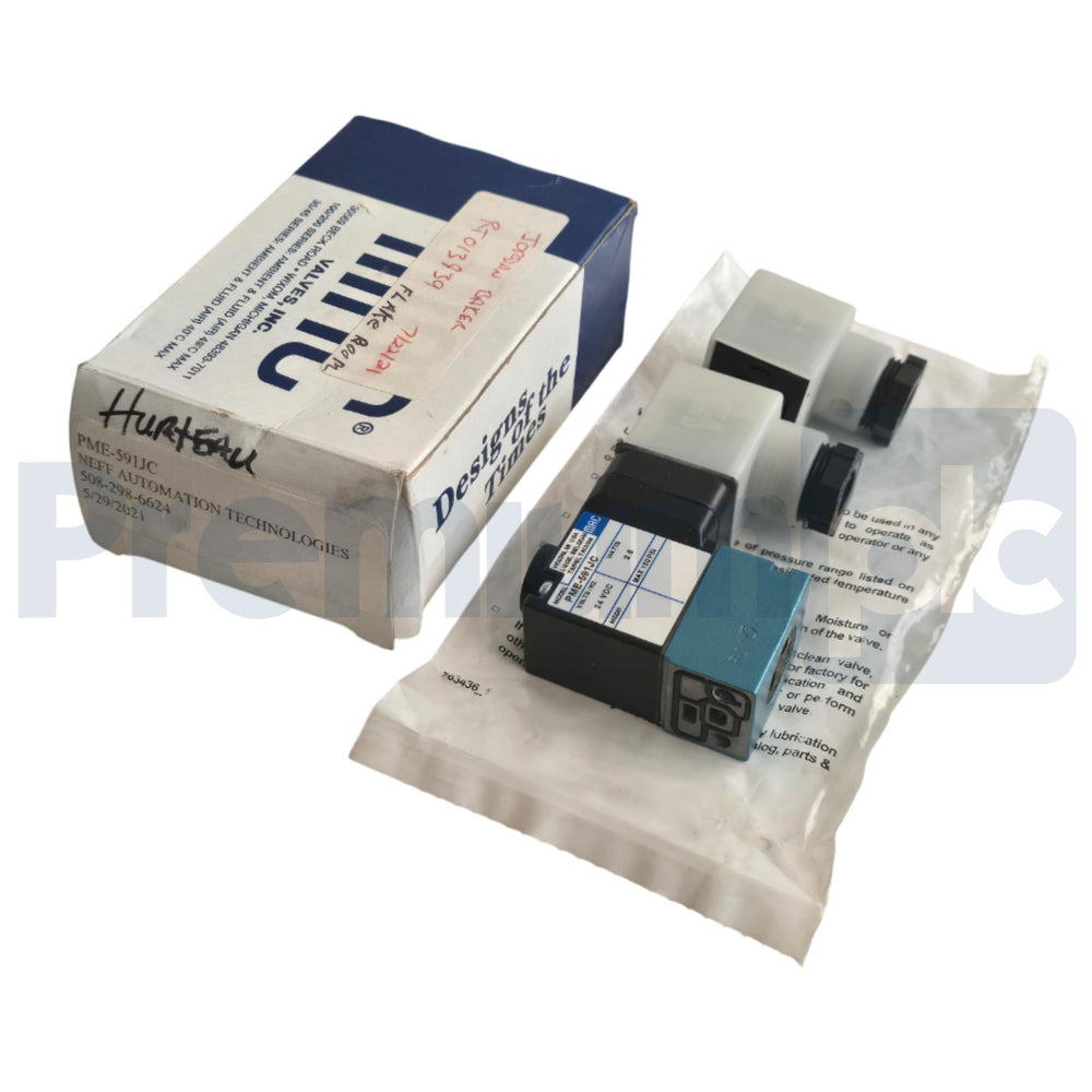 MAC PME-591JC / PME591JC SOLENOID PILOT CONTROL VALVE 24VDC 2.4W 150PSI NSMP