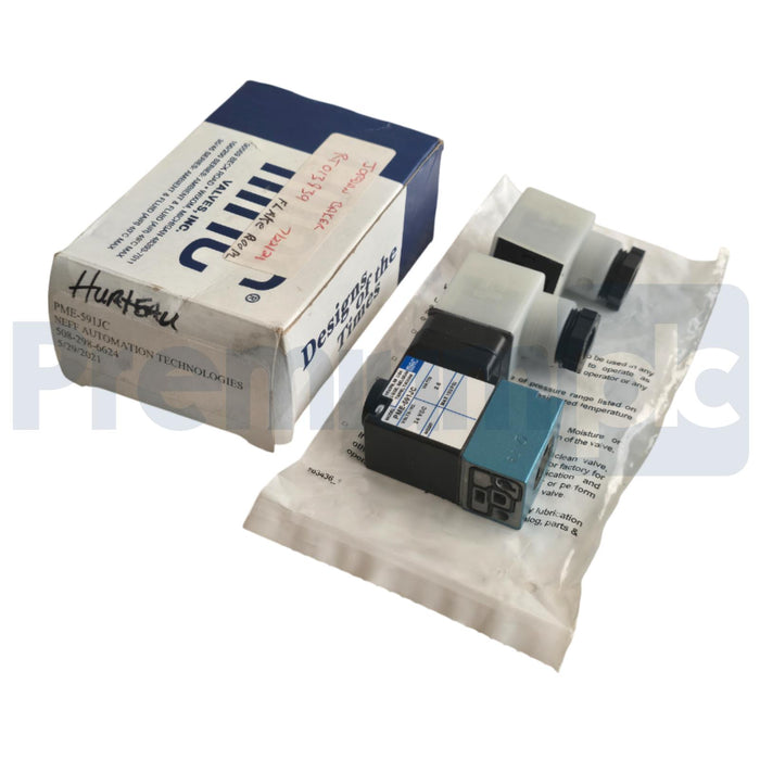 MAC PME-591JC / PME591JC SOLENOID PILOT CONTROL VALVE 24VDC 2.4W 150PSI NSMP