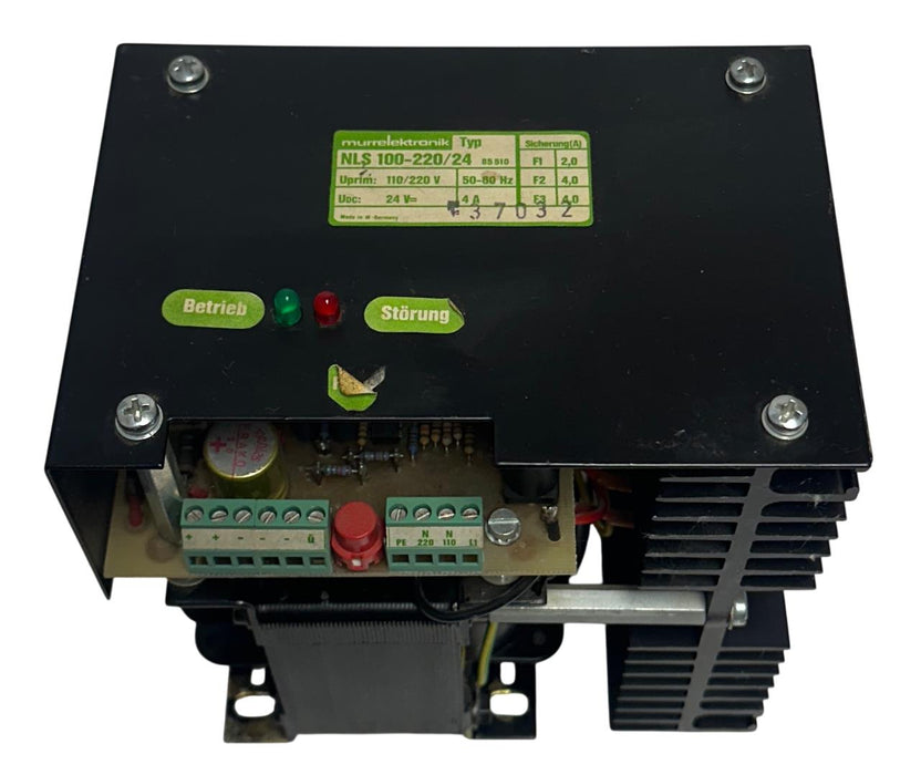 MURRELEKTRONIK NLS 100-220/24 / 85510 POWER SUPPLY 110/220V 50-60Hz 4A USNP