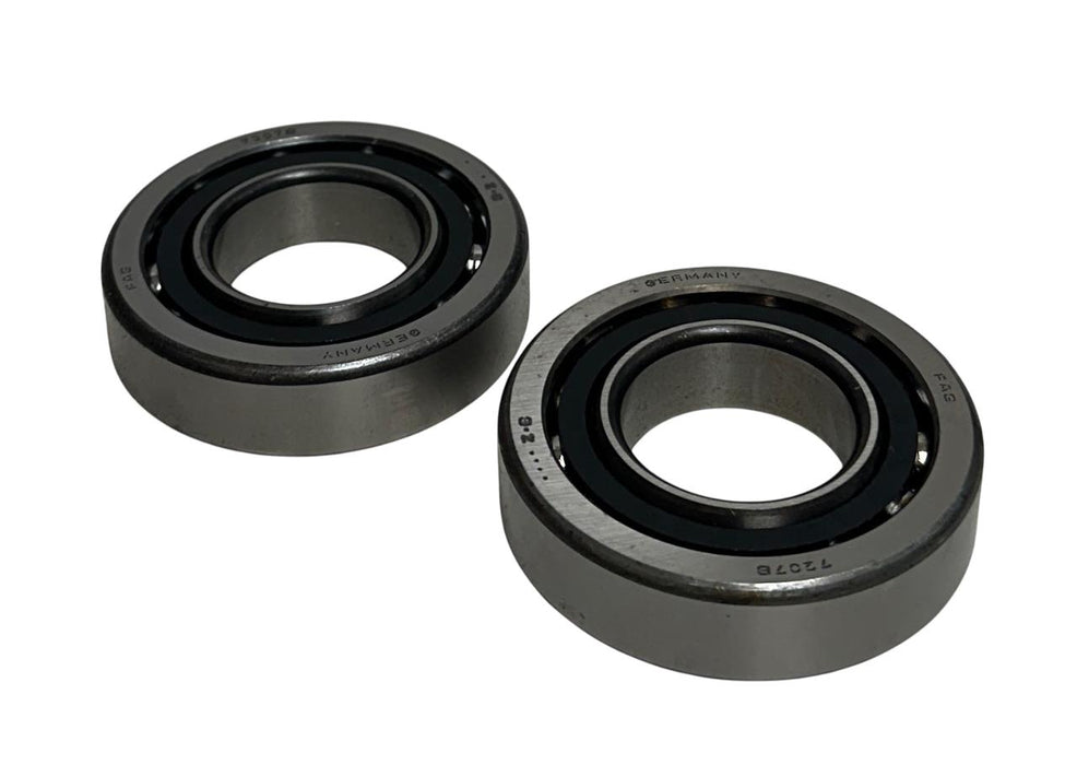 2 FAG 7207B OEM CONTACT PRECISION ANGULAR BEARINGS SINGLE-ROW 35x72x17mm NSNP