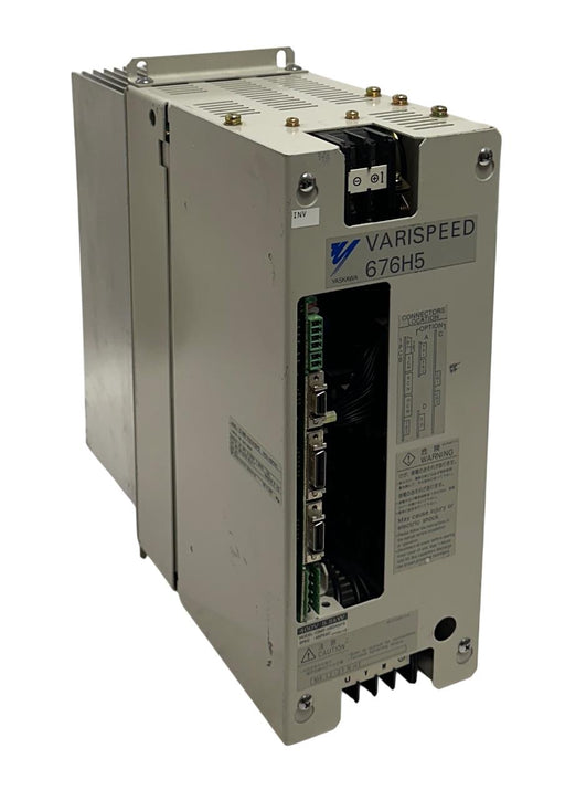 YASKAWA ELECTRIC CIMR-H5D45P5 / 45P55C VARISPEED 676H5 DRIVE 540-660VDC 3PH USNP