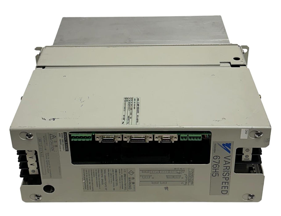 YASKAWA ELECTRIC CIMR-H5D45P5 / 45P55C VARISPEED 676H5 DRIVE 540-660VDC 3PH USNP