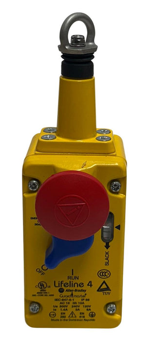 ALLEN BRADLEY 440E-L13133 /E Guardmaster LIFELINE EMERGENCY PULL SWITCH NSMP