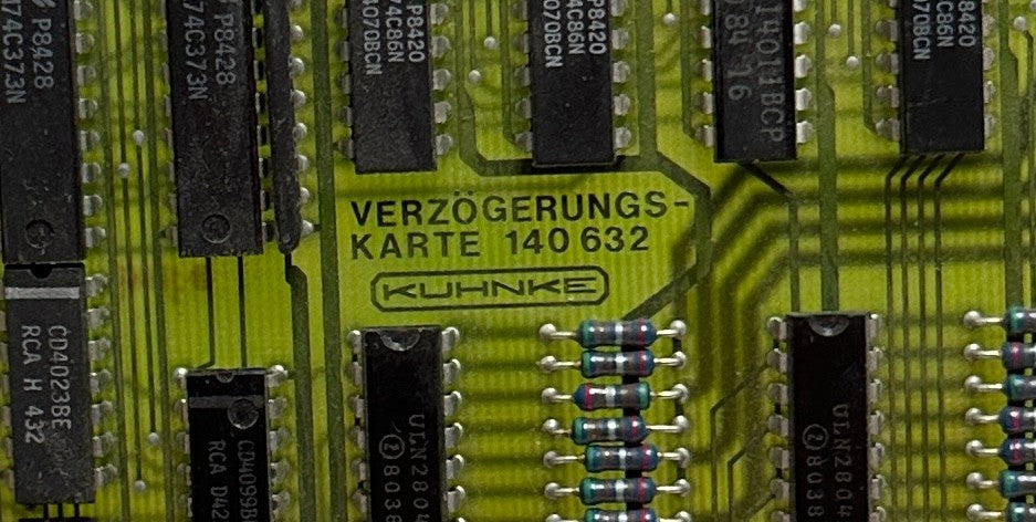KUHNKE 140 632 / 140632 OEM DELAY CARD / MODULE USNP