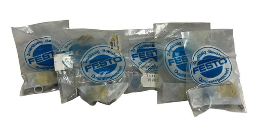 6 FESTO LCX-1/8-PX4 / 004041 / 4041 ELBOW QUICK CONNECTORS 1/8'' OEM NSFS