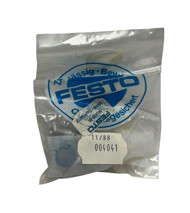 6 FESTO LCX-1/8-PX4 / 004041 / 4041 ELBOW QUICK CONNECTORS 1/8'' OEM NSFS