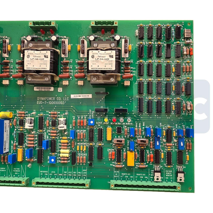 DYNAPOWER CO. EUD-7-100650003 SCN BM POWER CONTROL BOARD EUD7100650003 NSNP