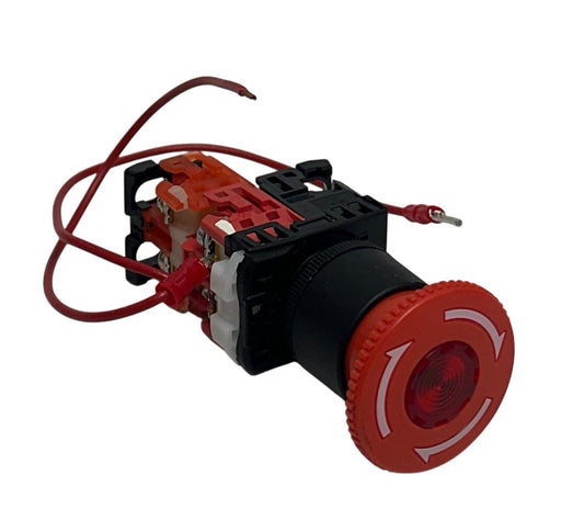 FUJI ELECTRIC AR22VOL E3 ILLUMINATED PUSH BUTTON 22mm RED LED 24V NSNP