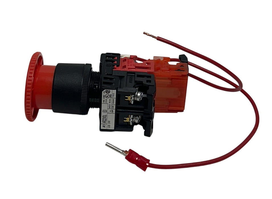 FUJI ELECTRIC AR22VOL E3 ILLUMINATED PUSH BUTTON 22mm RED LED 24V NSNP