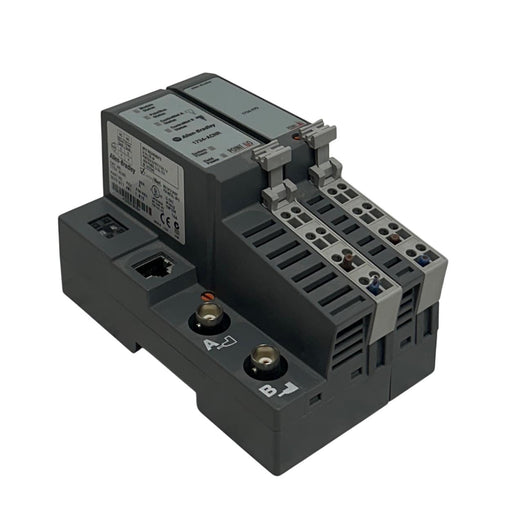 ALLEN BRADLEY 1734-ACNR /A POINT I/O NETWORK ADAPTER W/ 1734-FPD /B MODULE USNP