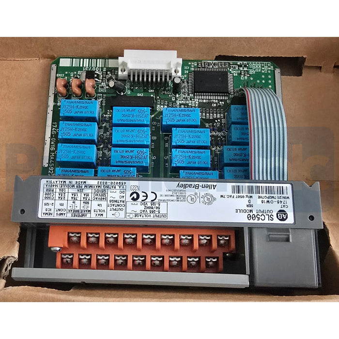 ALLEN BRADLEY 1746-OW16 /D SLC 500 16-CH RELAY OUTPUT MODULE 17460W16 NSNP