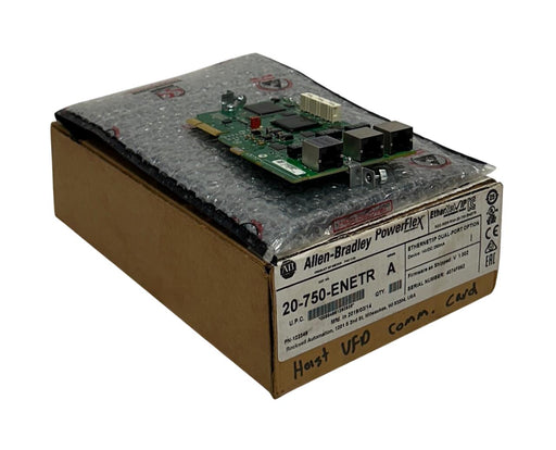 ALLEN BRADLEY 20-750-ENETR /A PowerFlex EtherNet/IP DUAL-PORT OPTION MODULE NSMP