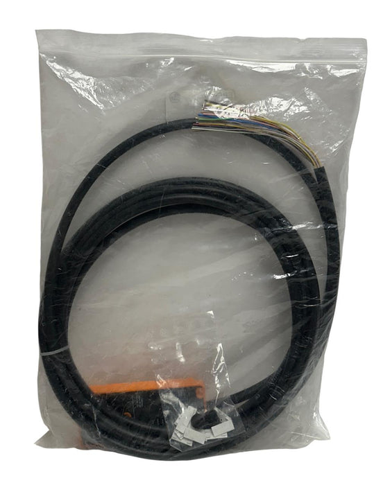 IFM ELECTRONIC EBC024 CompactModul M12 FEMALE 8F5P 5M LENGTH WIRING BLOCK NSMP