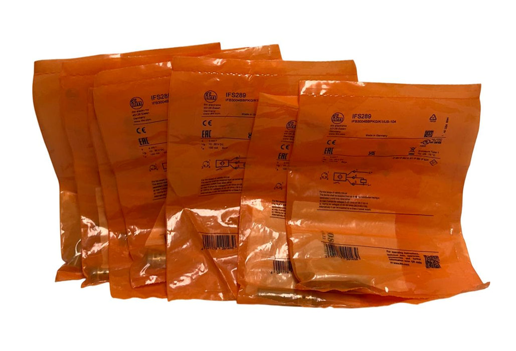 7 IFM IFB3004BBPKG/K1/US-104 / IFS289 INDUCTIVE PROXIMITY SENSORS 10-30VDC NSFS