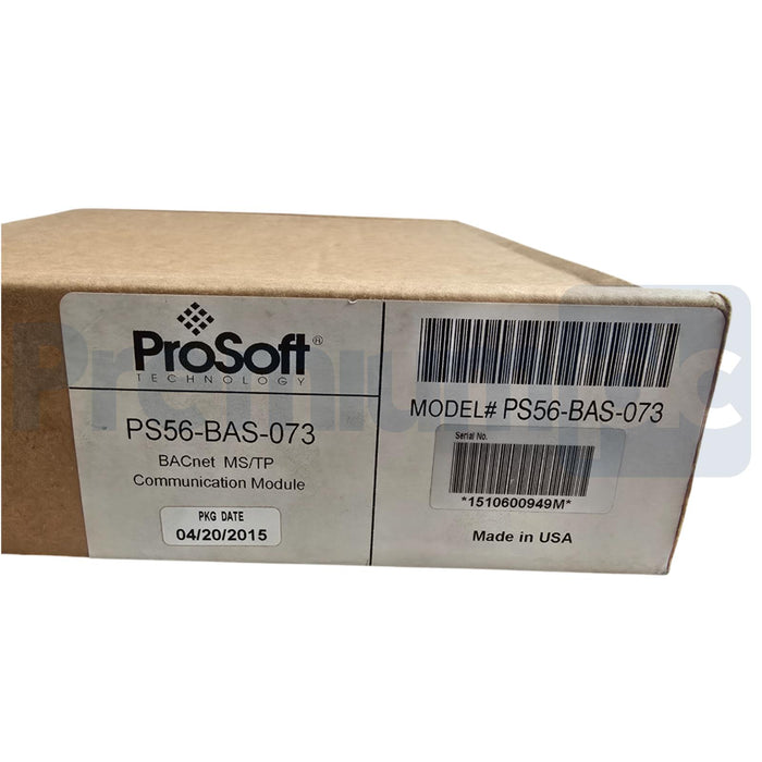 ProSoft AB PS56-BAS-073 ControlLogix BACnet MS/TP COMMUNICATION MODULE NSFS