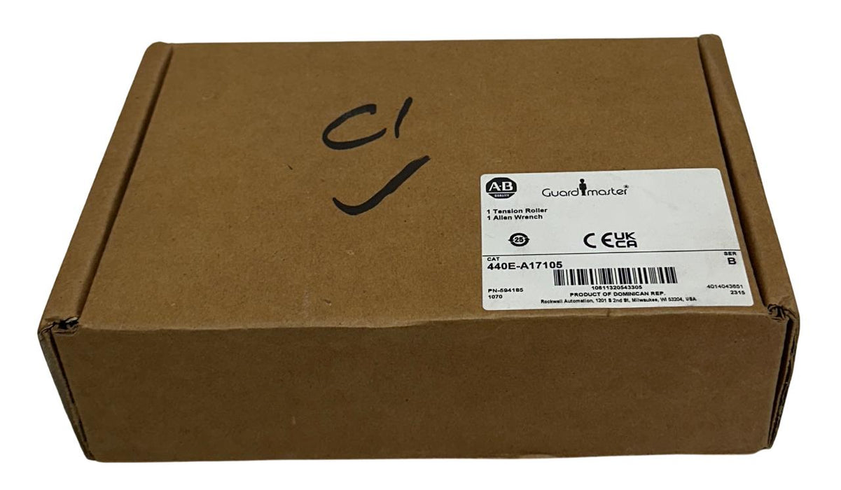 ALLEN BRADLEY 440E-A17105 /B Guardmaster TENSION ROLLER / ALLEN WRENCH NSMP