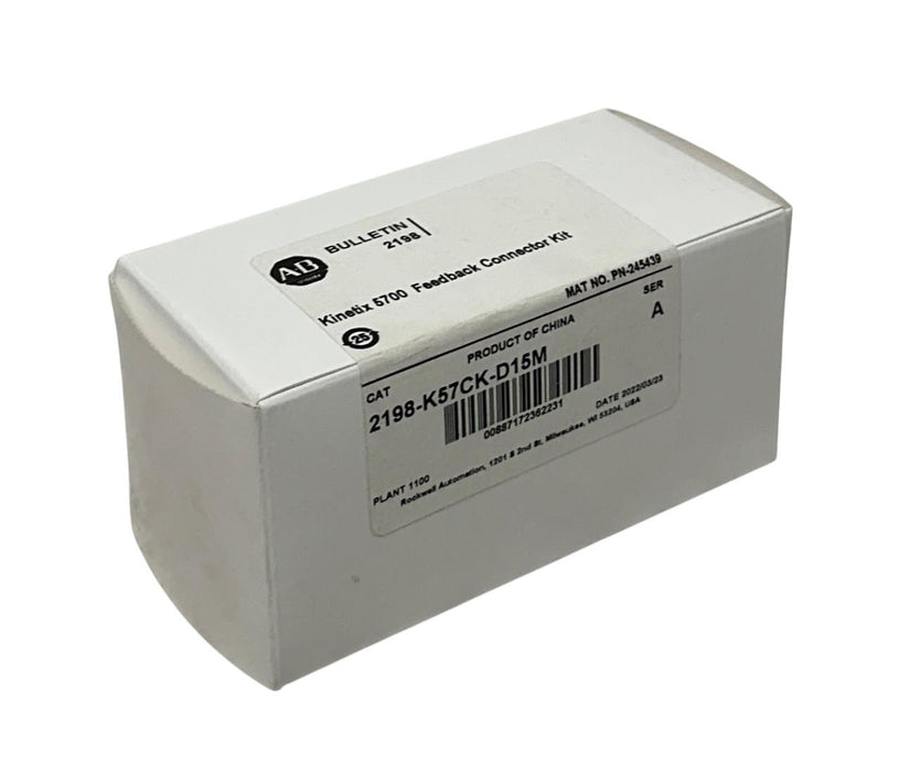 ALLEN BRADLEY 2198-K57CK-D15M /A Kinetix 5700 FEEDBACK CONNECTOR KIT OEM NSMP