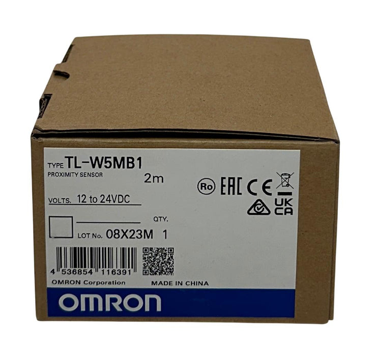 OMRON TL-W5MB1 / TLW5MB1 INDUCTIVE PROXIMITY SENSOR 12-24VDC 2M CABLE NSMP