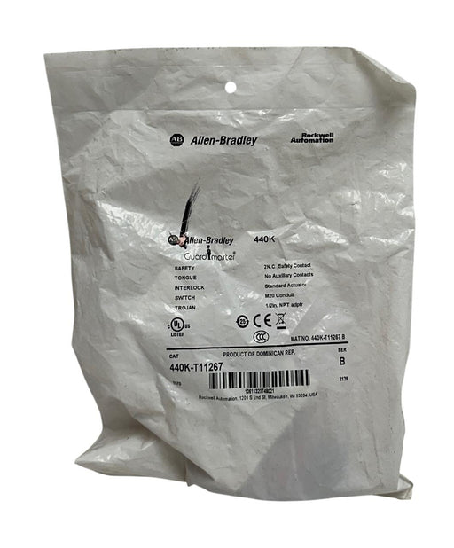 ALLEN BRADLEY 440K-T11267 /B Guardmaster TROJAN TI5 SAFETY TONGUE INTERLOCK NSMP