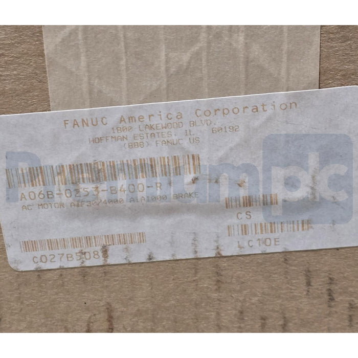 FANUC A06B-0253-B400-R α30/3000i AC SERVO MOTOR A06B-0253-B400 REMAN