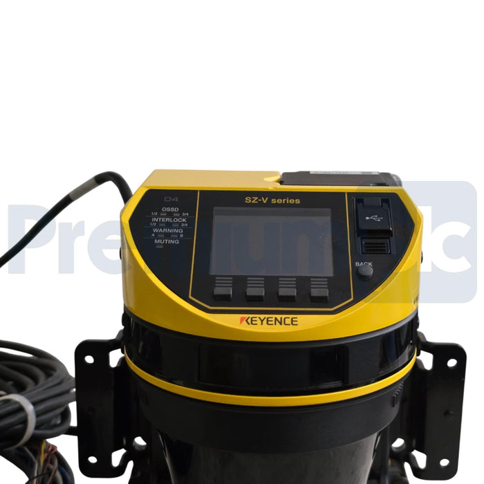 KEYENCE SZ-V04X MULTI-FUNCTION SAFETY SCANNER w/SZ-VH1X, SZ-VU04, SZ-VSM NUPI