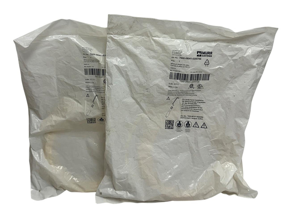 2 MURR ELEKTRONIK 7000-08041-0200700 / 7000080410200700 CONNECTION CABLES NSFS
