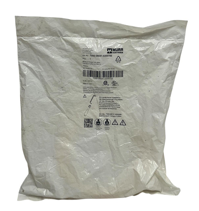 2 MURR ELEKTRONIK 7000-08041-0200700 / 7000080410200700 CONNECTION CABLES NSFS