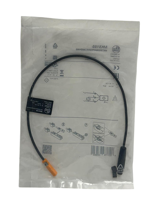 2 IFM MKT3020BAPKG/A/0,3M/ZH/AS / MK5155 T-SLOT CYLINDER SENSORS 10-30VDC NSFS
