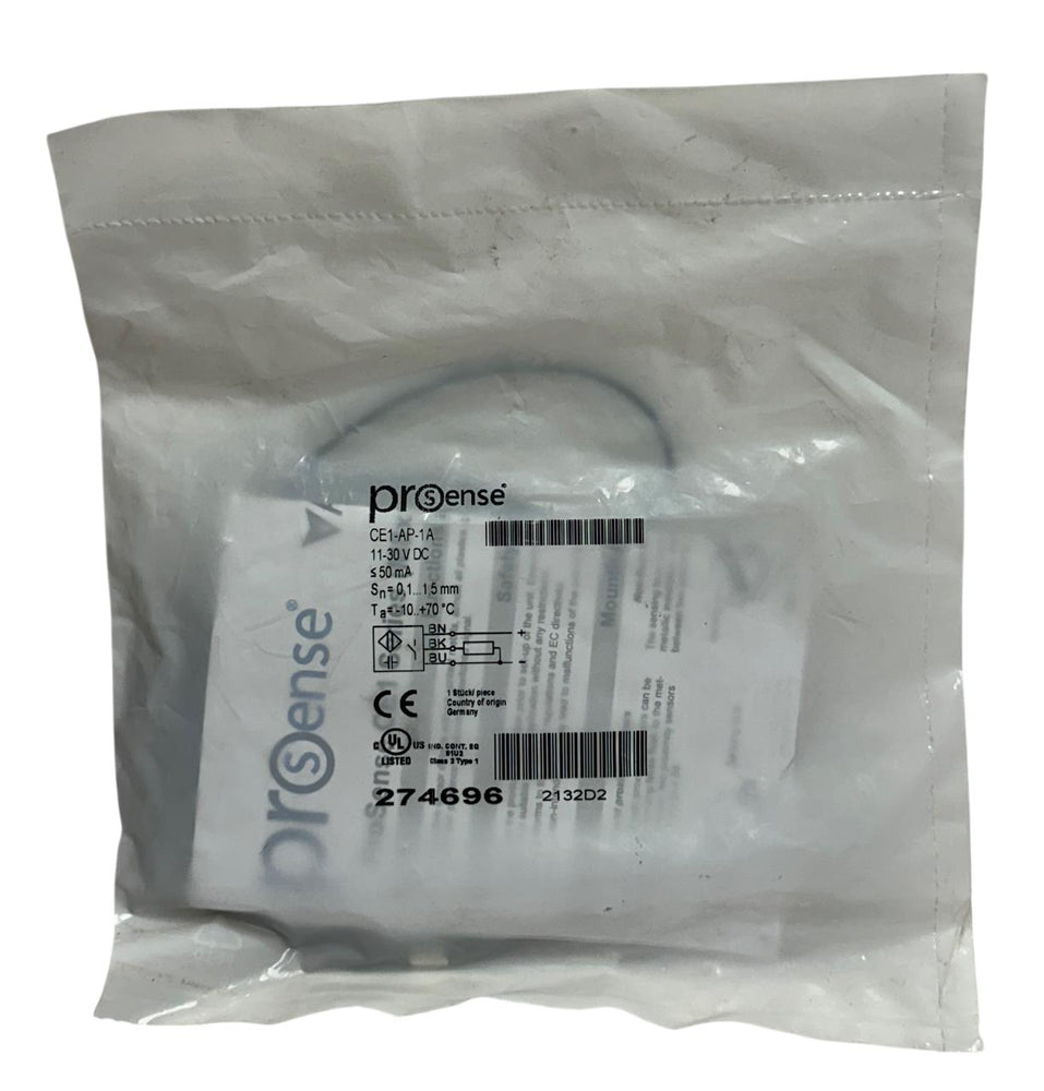 AUTOMATIONDIRECT PROSENSE CE1-AP-1A / CE1AP1A CAPACITIVE SENSOR 11-30VDC NSFS