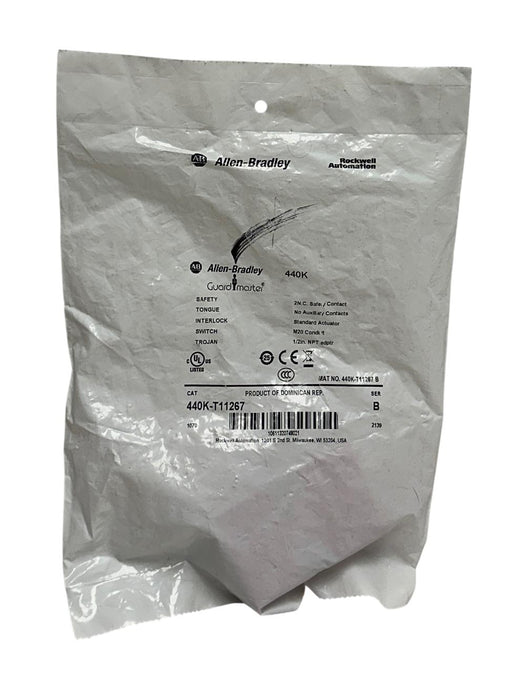ALLEN BRADLEY 440K-T11267 /B Guardmaster TROJAN SAFETY TONGUE INTERLOCK NSMP *