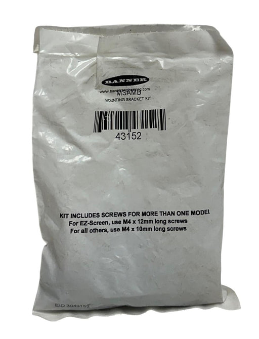 BANNER MSAMB / 43152 OEM MOUNTING BRACKET KIT FOR MORE THAN ONE MODEL NSFS